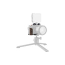 SmallRig 5260 L-Shape Mount Plate with Wooden Handle for Fujifilm X-M5 Black
