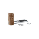 SmallRig 5223 L-Shaped Mount Plate with Wooden Handle for Fujifilm X half Silver
