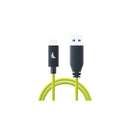 Angelbird Kabel - Solid Flex 32CM - USB-C 3.2 til USB A - Lime