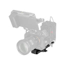 SmallRig 5609 Bottom Mount Plate with Dual 15mm Rod Clamp