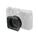 NiSi JetMag Pro Lens Hood, Uv Filter Cap Fujifilm X100 Series - Black