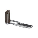 SmallRig 5707 L-Shaped Mount Plate with Wooden Handle til Nikon Z f - Silver