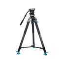Sirui Pro Video Tripod Kit Rapid SVT-75 Pro Head VHS10