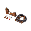 SmallRig 5670 Leather Half Case Kit til Fujifilm X-T30 / X-T30 II / X-T30 III Brown