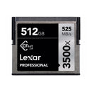 Lexar CFast 3500x 512GB R525 W445