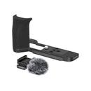 SmallRig 5808 L-Shaped Mount Plate with Handle for Canon PowerShot V1 (Black)