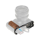 SmallRig 5945 L-Shaped Mount Plate with Wooden Handle for Panasonic S9