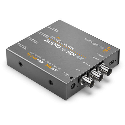 BLACKMAGIC MINI CONVERTER AUDIO TO SDI 4K