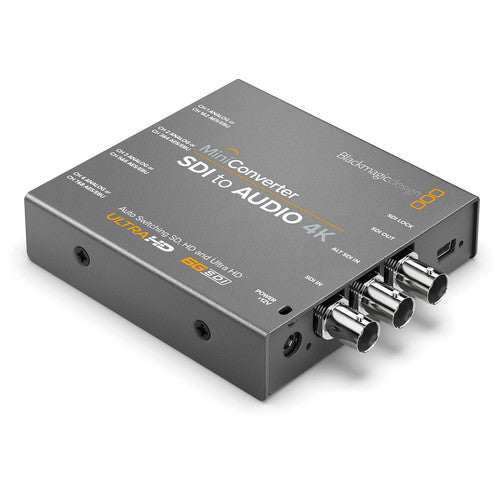 BLACKMAGIC MINI CONVERTER SDI TO AUDIO 4K