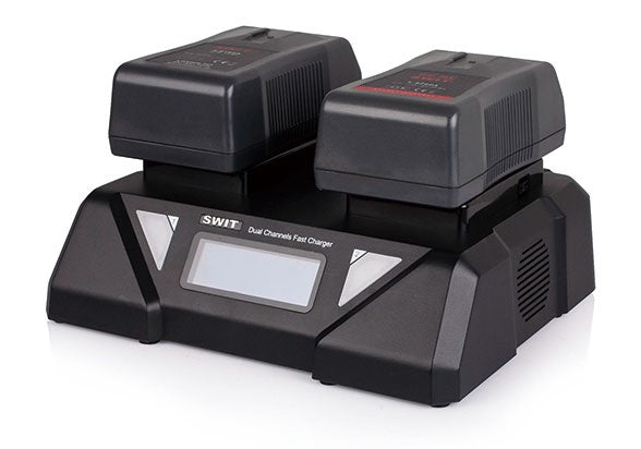 SWIT S-3812A 2 CH SIMULTANEOUS FAST CHARGER & ADAPTOR