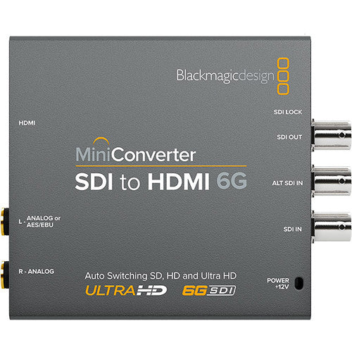 BLACKMAGIC MINI CONVERTER SDI TO HDMI 6G