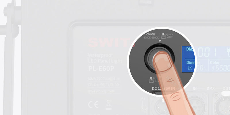 SWIT PL-E60P 60W IP54 WATERPROOF SMD PANEL LED LIGHT