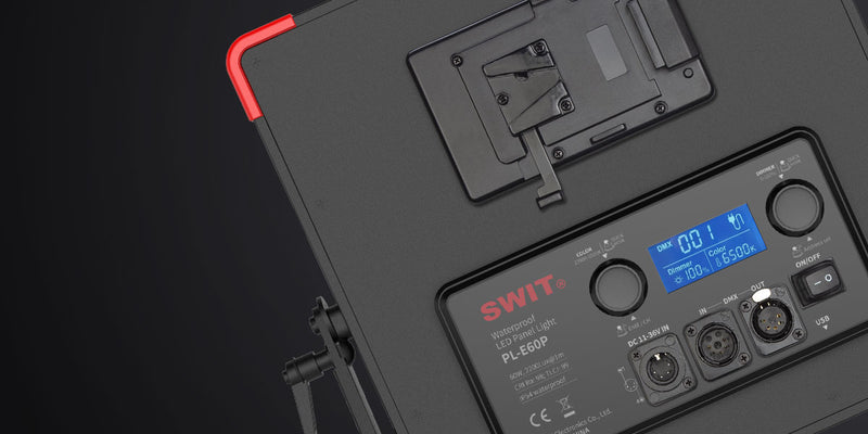 SWIT PL-E60P 60W IP54 WATERPROOF SMD PANEL LED LIGHT