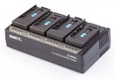 SWIT LC-D421U KIT 4-CH DV CHARGER WITH 4X SONY BP-U STYLE PLATES