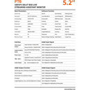 PORTKEYS PK-PT6 5,2" MONITOR MED HDMI