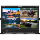 LXM-180P MONITOR WITH CAGE, 18.4" 4K/UHD 12G-QUAD MULTI VIEW MONITOR WITH 3840X2160 LCD PANEL