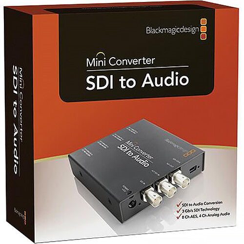 BLACKMAGIC MINI CONVERTER SDI TO AUDIO