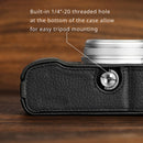 SMALLRIG 4700 LEATHER HALF CASE KIT FOR FUJIFILM X100VI (BLACK)