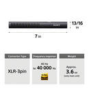 SONY ECM-778 SHOTGUN MICROPHONE