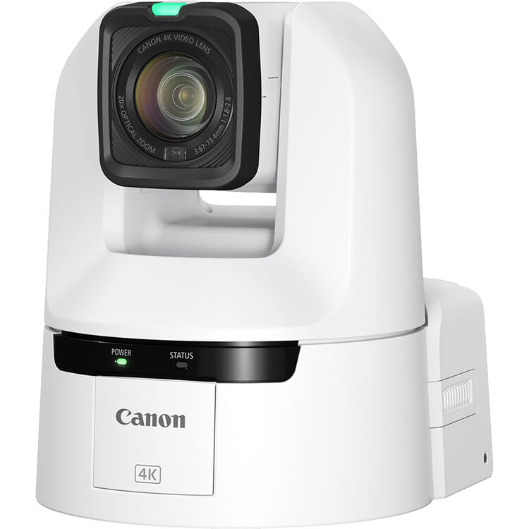 CANON CR-N350 (WH) HVID PTZ (PAN TILL ZOOM) KAMERA SORT M. FULD TRACKING LICENS