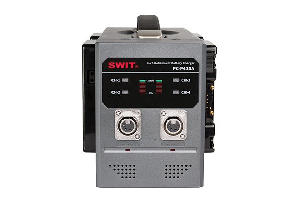SWIT PC-P430A 4-CH V-MOUNT BATTERY QUICK CHARGER