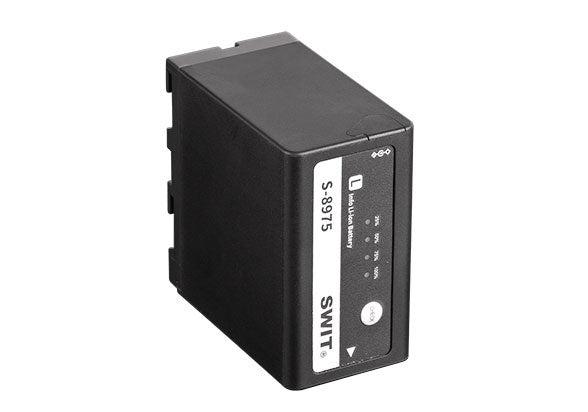 SWIT S-8975 75WH/10.4AH HIGH OUTPUT NP-F BATTERY 4LED INDICATOR