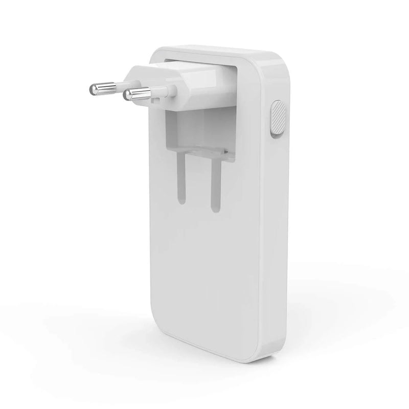HAMA  FLAT CHARGER 2 x USB-C 1 x USB-A PD 65W (WHITE)
