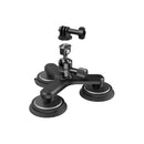SmallRig 4468 Triple Magnetic Suction Cup Mounting Support Kit for Action Cameras