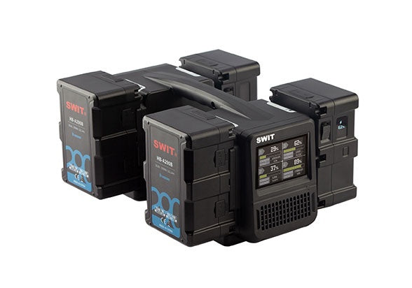 SWIT PC-P461B 4X100W SUPER FAST B-MOUNT CHARGER