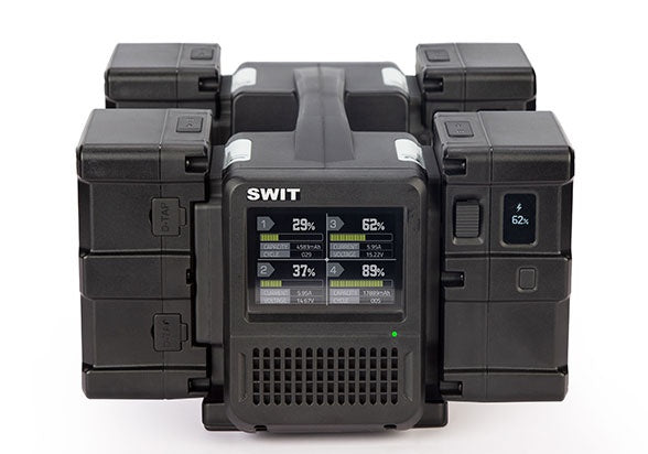 SWIT PC-P461B 4X100W SUPER FAST B-MOUNT CHARGER