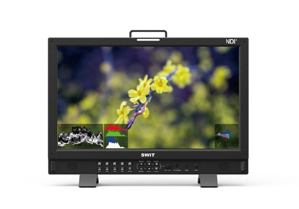 SWIT BM-215-NDI 21.5", 4K-NDI QLED HDR MONITOR WITH AUTO-CALIBRATION
