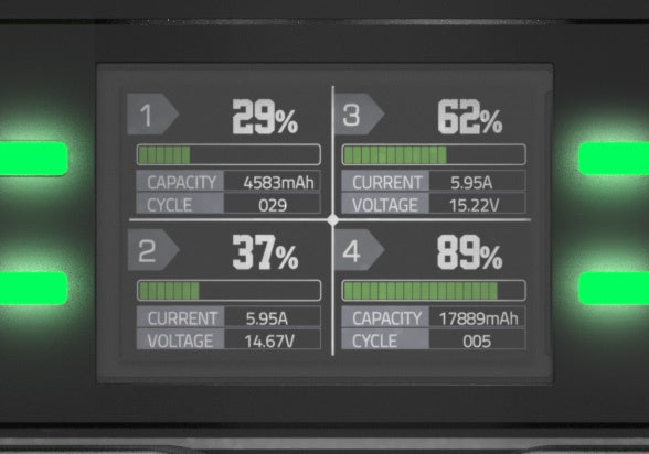 SWIT MATRIX-S8 8CH V-MOUNT MAX 6A TOP FAST SIMULTANEOUS 14V/28V WALL CHARGER, V-MOUNT