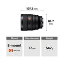 Sony FE 85mm F1.4 GM II