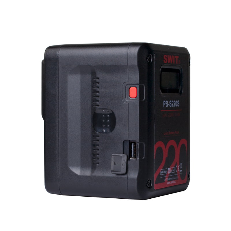 SWIT PB-S220S MULTI SOCKET SQUARE DIGITAL BATTERY PACK 220WH