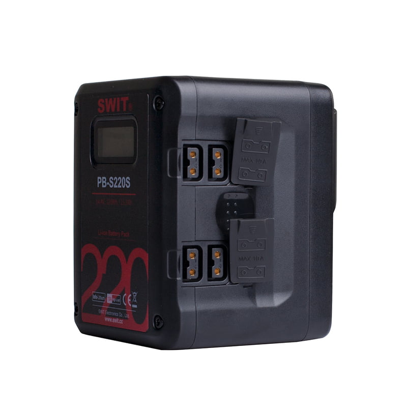 SWIT PB-S220S MULTI SOCKET SQUARE DIGITAL BATTERY PACK 220WH