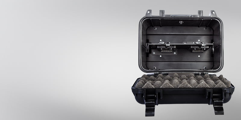 SWIT S-4040 4-BATTERY POWER STATION BOX WITH 48V+24V OUTPUT