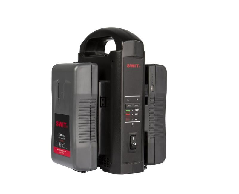 SWIT SC-302A GOLD MOUNT, 2 CHANNEL SEQUENTIAL CHARGER