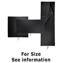 AVENGER FLOPPY CUTTER 120"X120" BLACK