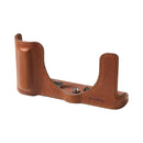 SmallRig 5699 Leather Half Case for Panasonic Lumix L10 Brown