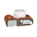 SmallRig 5699 Leather Half Case for Panasonic Lumix L10 Brown
