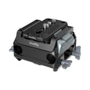 SmallRig 5366 Manfrotto-Type Mount Plate Kit with 15mm Dual Rod Clamp