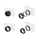 SmallRig 5850 UV Filter with Lens Hood Kit for Fujifilm X100VI / X100V (Black)