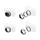 SmallRig 5851 UV Filter with Lens Hood Kit for Fujifilm X100VI / X100V (Silver)