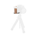 SmallRig 5985 L-Shaped Mount Plate with Wooden Handle for Fujifilm X-E5 (Rosewood, Black)
