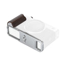 SmallRig 6236 L-Shaped Mount Plate with Wooden Handle for Fujifilm X-E5 (Ebony, Silver)