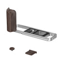 SmallRig 6236 L-Shaped Mount Plate with Wooden Handle for Fujifilm X-E5 (Ebony, Silver)