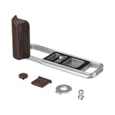 SmallRig 6236 L-Shaped Mount Plate with Wooden Handle for Fujifilm X-E5 (Ebony, Silver)