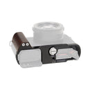 SmallRig 5942 L-Shaped Mount Plate with Wooden Handle for Panasonic Lumix L10 Black