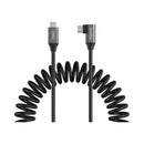 SmallRig 5730 USB-C Data Cable Coiled (Straight to Angled)