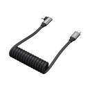 SmallRig 5730 USB-C Data Cable Coiled (Straight to Angled)